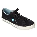 Kids' Converse&reg; One Star&reg; Suede Oxford Shoes - Black/Blue