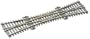 Peco HO Scale Code 100 Insulfrog Double Slip Switch
