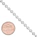 Men's 4mm Real 925 Sterling Silver Military Ball Chain Necklace