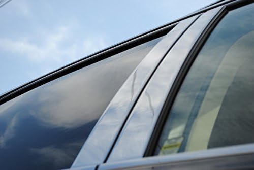 LAND RANGE ROVER SPORT EXTERIOR STAINLESS STEEL CHROME PILLAR POSTS TRIM SET 2014 2015 2016