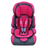 TecTake Car Seat Group 1, 2 and 3 pink grey