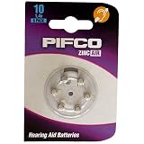 6pk Pifco E10 Zinc Air Hearing Aid Batteries Brand New