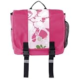 Fleurville Kids Messenger Bag In Pink/Pink Ogo