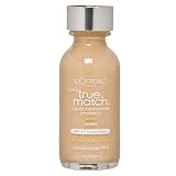 L’Oreal Paris True Match Super-Blendable Makeup, Natural Beige, 1-Fluid Ounce