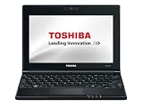 Toshiba NB500-12W 25,7 cm (10,1 Zoll) Netbook (Intel Atom N455, 1,6GHz, 1GB RAM, 320GB HDD, Intel GMA 3150, Win 7 Starter) schwarz