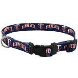 Minnesota Twins Adjustable Dog Collar