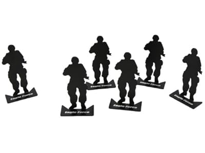 Eagle Force メタルシューティングターゲット ソルジャーモデル 6個セット