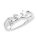 Sterling Silver CZ Star Ring - Size 7