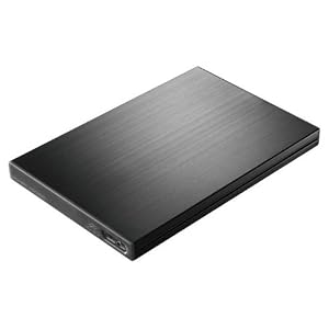 I-O DATA USB 3.0/2.0�б� ���դ��ݡ����֥�SSD�֥�������9�� �֥�å� 120GB HDPX-UTSS120K