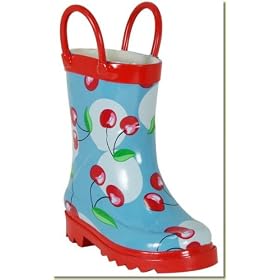 Western Chief - Child's Cherry City Rubber Rain Boots