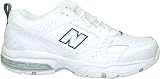 New Balance Women's WX608 Training Shoe,White / Blue,8 D