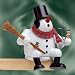 Christmas Smoker - Snowman (6.7 inches)