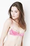 Mimi Holliday L'Amour Fuchsia Silk Padded Balcony Bra