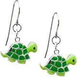 Stainless Steel Turtle Earrings