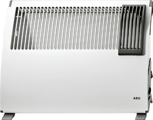 AEG 222147 SK 204 T Standkonvektor mit Lüfter 2000 W, 230 V, weiß