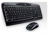Logitech Wireless Desktop Combo MK320 2 4 GHZ Black