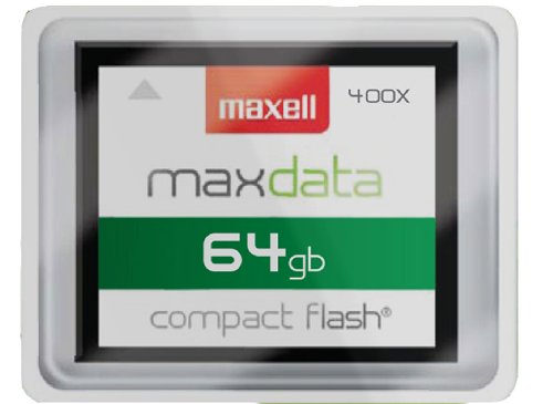 Maxell 64 GB CompactFlash Type I Flash Memory Card - 504405