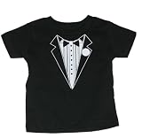 Retro Tuxedo Short Sleeve T-Shirt Toddler/Children's Sizes - Assorted Colors Available