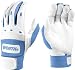 2009 Worth PRBG Prodigy White/Carolina Blue Batting Gloves