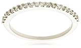 18k White Gold Diamond Ring (1/4 cttw, H-I Color, SI Clarity)