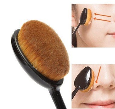 Makeup Brushes-make up Brushes-face Kabuki Brush-foundation Contour Powder Blush Brush Blending Cream Concealer Brush-beauty Cosmetic-makeup Kit-curved Foundation Brush