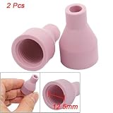 Amico Welding Torch Inner Threaded Ceramic Gas Nozzles 2 Pcs