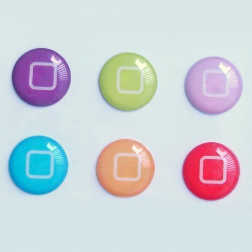 6pcs New Style Bottons Designs Home Button Stickers for iPad ipod iphone 6pcs New Style Bottons Designs Home Button Stickers for iPad ipod iphone