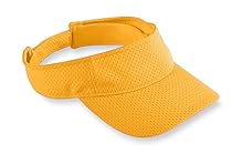 Augusta Sportswear ADULT ATHLETIC MESH VISOR OS Gold
