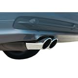 BMW Tailpipe Trim - Chrome - Sport Wagons 2005/ 3 Series Convertible 2005-2006/ 3 Series Sport Wagons 2006/ 325i Sedan 2005-2006/ 325xi Sedan 2005-2006/ 330i Sedan 2005-2006
