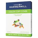 Hammermill Color Copy 80 lb 8 1/2 x 11 Inch Photo White Cover Stock 250 Sheets (12002-3) ~ Hammermill