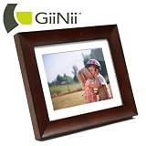 写真再生 GiiNii デジタルフォトフレーム ウッド 8インチ [#98431 GH-8DNP-J DPF ウッド08]