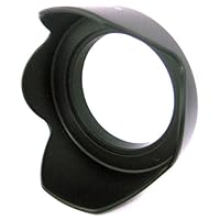 52MM TULIP FLOWER HARD LENS HOOD FOR DIGITAL CAMERAS
