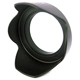 Zeikos ZE-HLH55 55mm Hard Rubber Lens Hood (Black)
