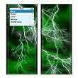Apocalypse Green Design Decal Skin Sticker for Apple iPod nano 2G (2nd Generation) 2GB/ 4GB/ 8GB Player