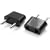 American to European Outlet Plug Adapter