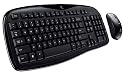 Logitech MK250 Tastatur und Maus schnurlos schwarz OEM