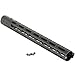 GVN Black Float NSR 15 Inch Handing One-piece Top Rail System KeyMod High Quality Lightest For AR-15 M4 M16 By GVN