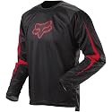 Fox Racing Shortcut Men's Off-Road Motorcycle Jersey - Color: Black/Red, Size: X-Large