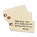 Avery Manila "G" Shipping Tags, Unstrung, 4.75 x 2.375-Inches, Pack of 1000 (12305)
