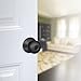 Schlage F51PLY626 Plymouth Keyed Entry Knob, Satin Chrome