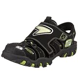 Skechers Ravage Martian 90503L BKLM, Jungen, Sandalen, Schwarz  (BKLM), EU 28.5
