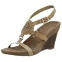 Azaleia Women's Recent Platform Sandal,Green,10 M