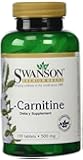 L-Carnitine 500mg 100 Tabs