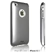 elago SF Case for iPhone 3G/3GS (Soft feeling)-Silver + Universal Dock Adapter + S2 Stand included
