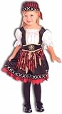 Lil' Pirate Cutie Costume Your Little Toddler Pirate Girl Costume (tights, shoes, earrings not included)