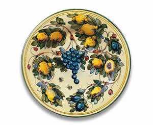Best Cheap Handmade Toscana Bees Round Platter From Italy