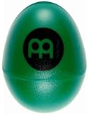 Meinl Percussion ES-GREEN Plastic Egg Shaker, Green