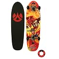 Bravo Bakugan Skateboard - Black/ Red/ Yellow (28")