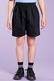 2 Pack - Unisex Pure Fairtrade Cotton PE Shorts