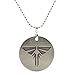 Fancy Firefly Pattern Necklace Pendants Accessory Colorless